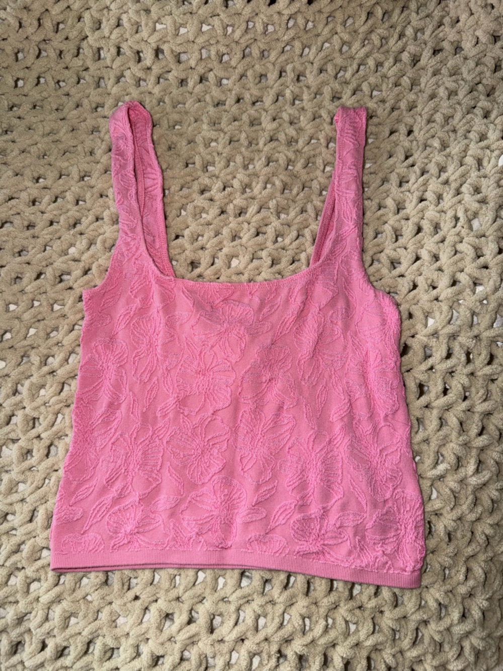 Pink Anthropologie Tank